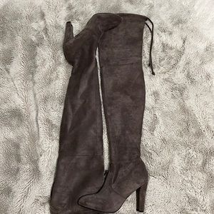 Pamela Slim Fit Over The Knee High Heel Boots